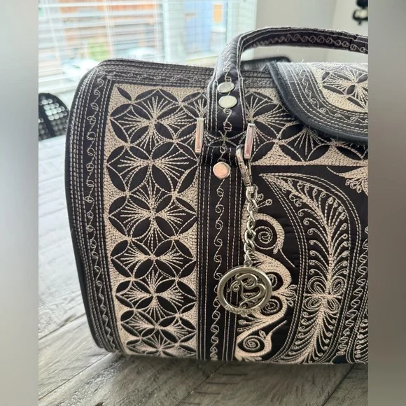 Banda Bag Mini Weekender, stunning handmade bag! - Picture 3 of 16